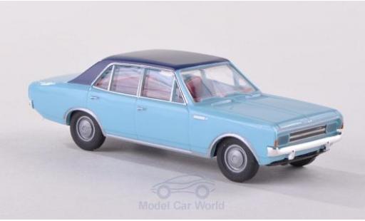 Modellautos Opel Rekord 1/87 Brekina C blau/blau Opel Rekord 1/87 Brekina C blau/blau modellautos