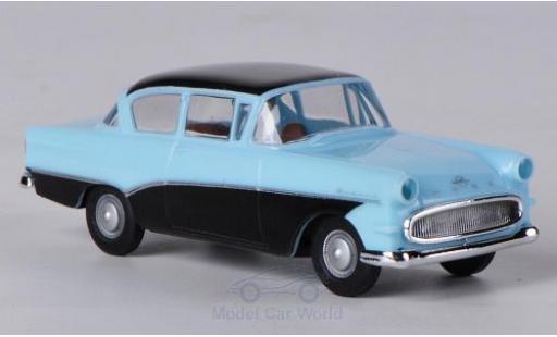 Modellautos Opel Rekord 1/87 Brekina P1 blau/schwarz Opel Rekord 1/87 Brekina P1 blau/schwarz modellautos