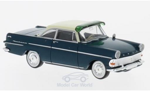 Modellautos Opel Rekord 1/87 Brekina P2 Coupe blau/beige mit Sonnenblende Opel Rekord 1/87 Brekina P2 Coupe blau/beige mit Sonnenblende modellautos