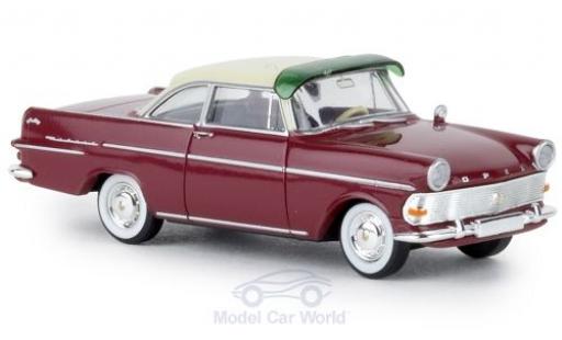 Modellautos Opel Rekord 1/87 Brekina P2 Coupe rot/beige TD Opel Rekord 1/87 Brekina P2 Coupe rot/beige TD modellautos