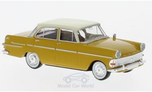 Modellautos Opel Rekord 1/87 Brekina P2 Limousine gelb/beige Opel Rekord 1/87 Brekina P2 Limousine gelb/beige modellautos