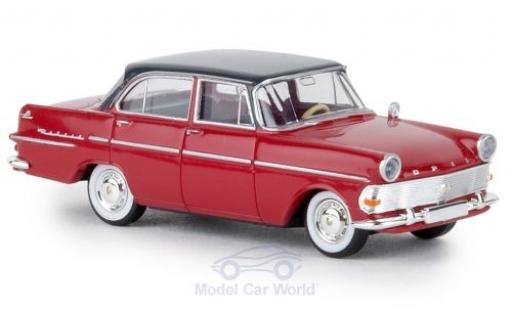 Modellautos Opel Rekord 1/87 Brekina P2 rot/grau TD Opel Rekord 1/87 Brekina P2 rot/grau TD modellautos
