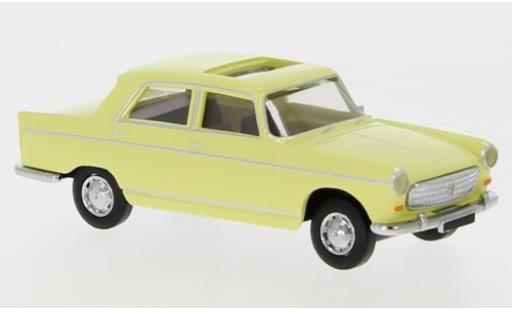 Modellautos Peugeot 404 1/87 Brekina gelb 1961 toit ouvrant ouvert Peugeot 404 1/87 Brekina gelb 1961 toit ouvrant ouvert modellautos