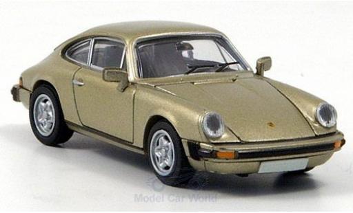 Porsche 911 1/87 Brekina Coupe mettalic beige modellautos