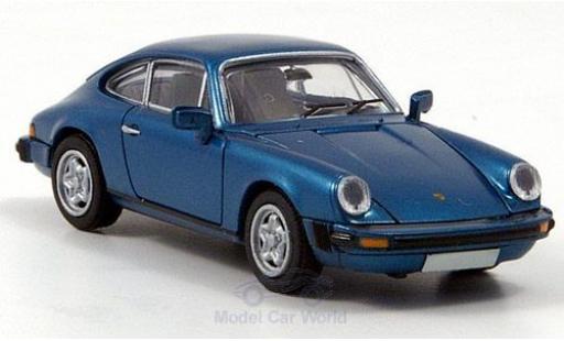 Porsche 911 SC 1/87 Brekina Coupe mettalic blau modellautos