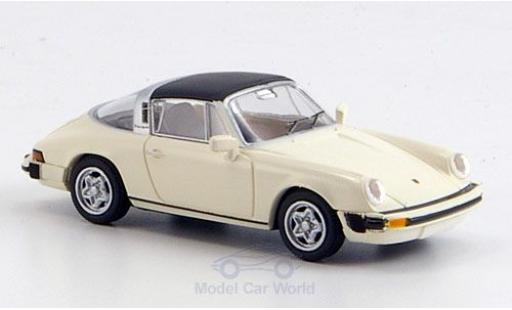 Porsche 911 1/87 Brekina G-Modell Targa abnehmbares Dach weiss modellautos
