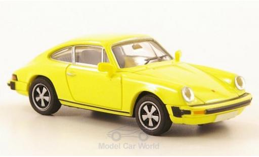Porsche 911 1/87 Brekina (G-Reihe) gelb modellautos