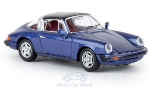 Modellautos Porsche 930 Targa 1/87 Brekina 911 G Targa mettalic blau 1976 TD Porsche 930 Targa 1/87 Brekina 911 G Targa mettalic blau 1976 TD modellautos