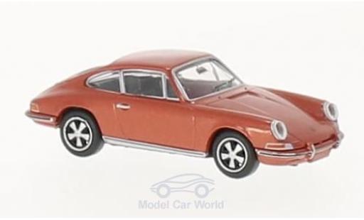 Porsche 911 SC 1/87 Brekina mettalic rosa modellautos