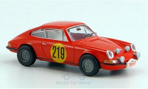 Porsche 911 1/87 Brekina No.219 Rallye Monte-Carlo 1967 modellautos
