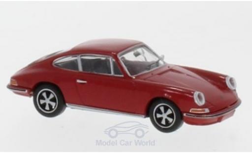 Porsche 911 1/87 Brekina rot modellautos