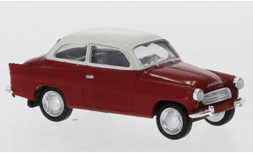 Modellautos Skoda Octavia 1/87 Brekina rot/weiss 1960 Skoda Octavia 1/87 Brekina rot/weiss 1960 modellautos