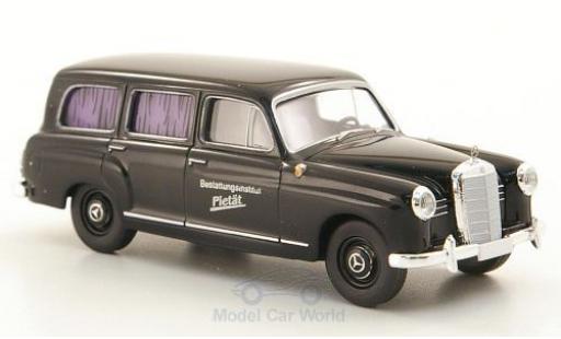 Modellautos Mercedes 180 1/87 Brekina Kombi schwarz Bestattungsinstitut Pietät Mercedes 180 1/87 Brekina Kombi schwarz Bestattungsinstitut Pietät modellautos