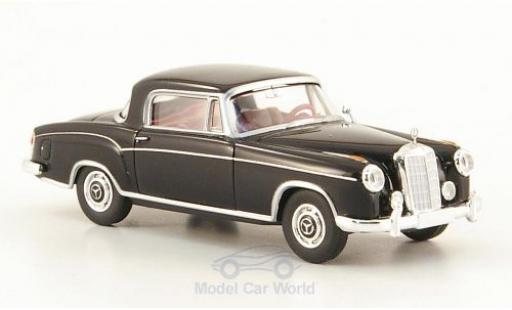 Mercedes 220 1/87 Brekina S Coupe (W180 II) schwarz modellautos