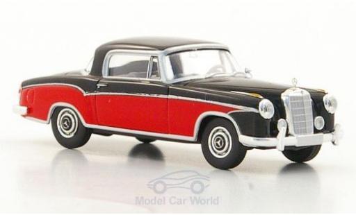 Modellautos Mercedes 220 1/87 Brekina S Coupe (W180 II) schwarz/rot Mercedes 220 1/87 Brekina S Coupe (W180 II) schwarz/rot modellautos
