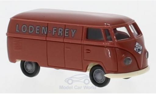 Modellautos Volkswagen T1 A 1/87 Brekina a Kasten Loden Frey Volkswagen T1 A 1/87 Brekina a Kasten Loden Frey modellautos