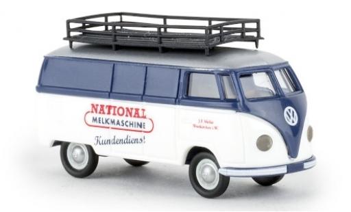 Volkswagen T1 1/87 Brekina a Kasten National Melkmaschine 1951 modellautos