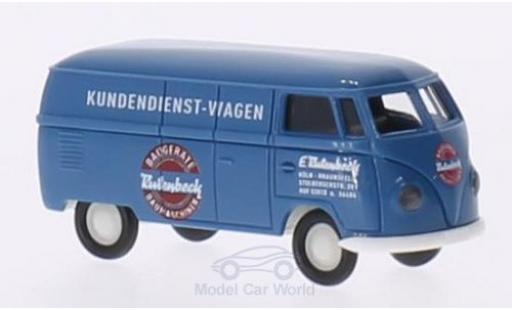 Modellautos Volkswagen T1 B 1/87 Brekina a Rutenbeck Kasten Volkswagen T1 B 1/87 Brekina a Rutenbeck Kasten modellautos