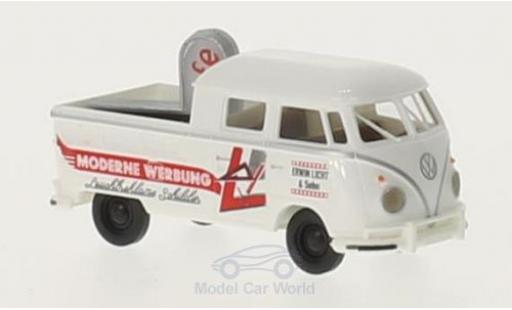 Modellautos Volkswagen T1 B 1/87 Brekina b DoKa Moderne Werbung mit Ladegut Volkswagen T1 B 1/87 Brekina b DoKa Moderne Werbung mit Ladegut modellautos