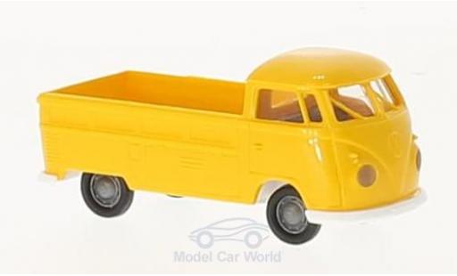 Modellautos Volkswagen T1 B 1/87 Brekina b gelb Pritsche Volkswagen T1 B 1/87 Brekina b gelb Pritsche modellautos
