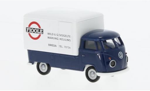 Modellautos Volkswagen T1 1/87 Brekina b Großraum-Koffer Fioole 1960 1:87 Volkswagen T1 1/87 Brekina b Großraum-Koffer Fioole 1960 1:87 modellautos