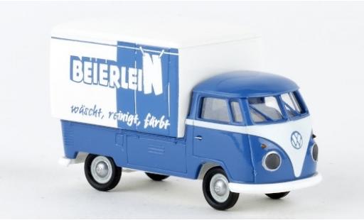 Volkswagen T1 1/87 Brekina b Großraum-Koffer Wäscherei Beierlein 1960 modellautos