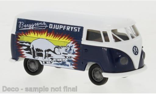 Modellautos Volkswagen T1 1/87 Brekina b Kasten Berggrens Djupfryst 1960 Volkswagen T1 1/87 Brekina b Kasten Berggrens Djupfryst 1960 modellautos