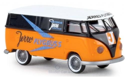 Volkswagen T1 1/87 Brekina b Kasten Jerres Flygbuss modellautos