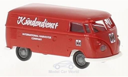 Modellautos Volkswagen T1 B 1/87 Brekina b Kasten Kundendienst International Harvester Volkswagen T1 B 1/87 Brekina b Kasten Kundendienst International Harvester modellautos
