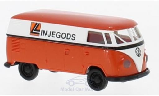 Modellautos Volkswagen T1 B 1/87 Brekina b Kasten Linjegods (NO) Volkswagen T1 B 1/87 Brekina b Kasten Linjegods (NO) modellautos