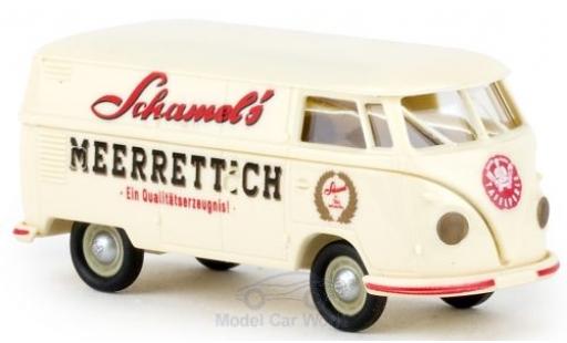 Volkswagen T1 1/87 Brekina b Kasten Schamel Meerrettich 1960 modellautos