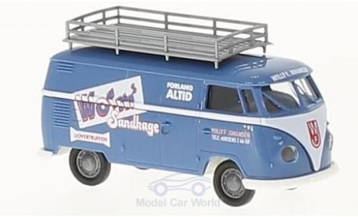 Volkswagen T1 1/87 Brekina b Kasten Worms Sandkage modellautos