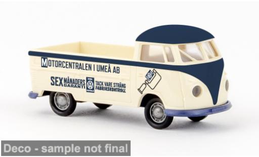 Modellautos Volkswagen T1 1/87 Brekina b Pritsche 1960 Motorcentralen Umea 1:87 Volkswagen T1 1/87 Brekina b Pritsche 1960 Motorcentralen Umea 1:87 modellautos