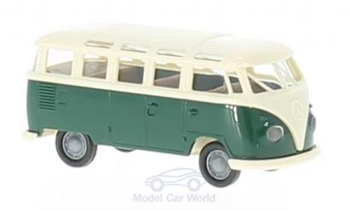 Modellautos Volkswagen T1 B 1/87 Brekina b Samba grün/beige Volkswagen T1 B 1/87 Brekina b Samba grün/beige modellautos