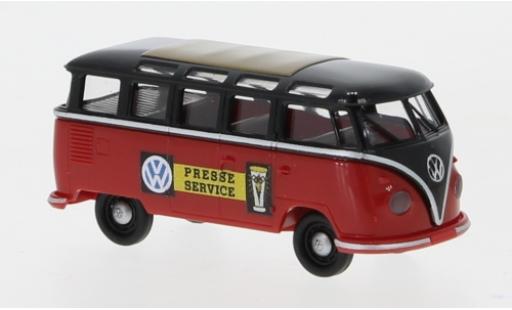 Modellautos Volkswagen T1 1/87 Brekina b Samba Presseservice 1960 Volkswagen T1 1/87 Brekina b Samba Presseservice 1960 modellautos