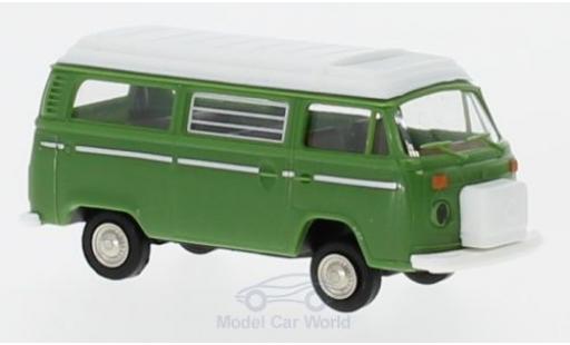 Modellautos Volkswagen T2 A 1/87 Brekina Camper grün mit Aufstelldach Volkswagen T2 A 1/87 Brekina Camper grün mit Aufstelldach modellautos
