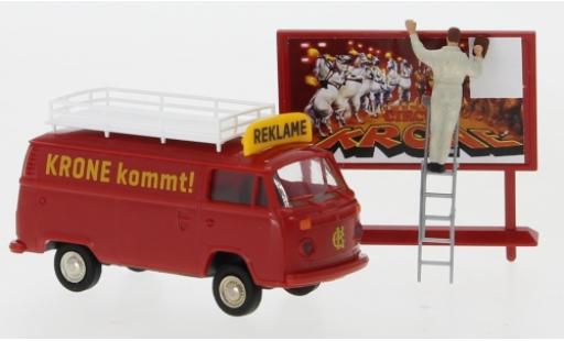 Modellautos Volkswagen T2 1/87 Brekina Kasten Circus Krone Reklame 1973 avec figurine Volkswagen T2 1/87 Brekina Kasten Circus Krone Reklame 1973 avec figurine modellautos