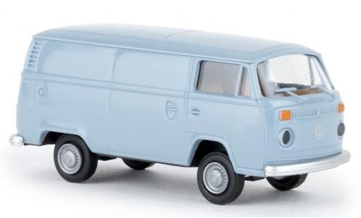 Modellautos Volkswagen T2 1/87 Brekina Kasten blau 1972 Volkswagen T2 1/87 Brekina Kasten blau 1972 modellautos