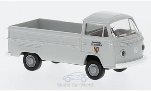 Modellautos Volkswagen T2 A 1/87 Brekina Pritsche Gemeinde Teningen Volkswagen T2 A 1/87 Brekina Pritsche Gemeinde Teningen modellautos