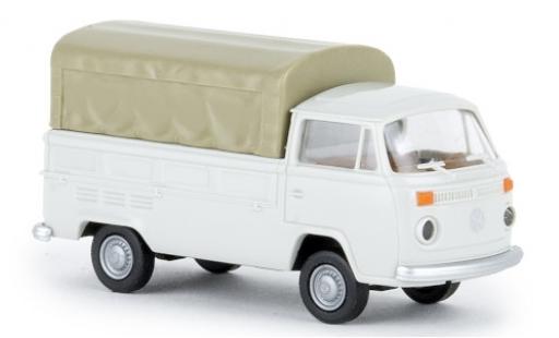 Modellautos Volkswagen T2 1/87 Brekina Pritsche grau 1972 Volkswagen T2 1/87 Brekina Pritsche grau 1972 modellautos