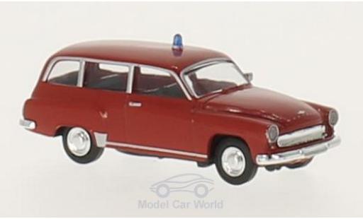 Wartburg 311 1/87 Brekina Kombi Feuerwehr modellautos