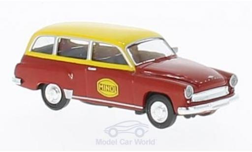 Wartburg 311 1/87 Brekina Kombi Minol modellautos