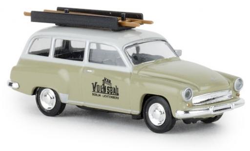Wartburg 311 1/87 Brekina Kombi VEB Volksbau 1965 modellautos