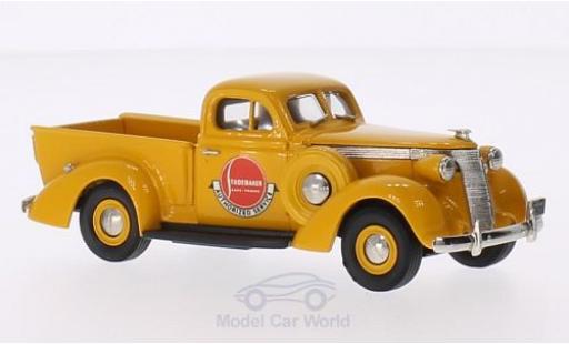 Modellautos Studebaker Coupe Express 1/43 Brooklin Pick-Up gelb Authorized Service 1937 Studebaker Coupe Express 1/43 Brooklin Pick-Up gelb Authorized Service 1937 modellautos