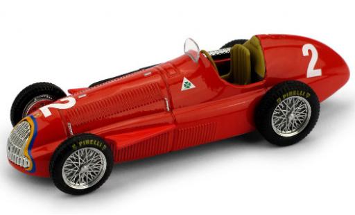Modellautos Alfa Romeo 159 1/43 Brumm No.2 Formel 1 GP Belgien 1951 J.M.Fangio Alfa Romeo 159 1/43 Brumm No.2 Formel 1 GP Belgien 1951 J.M.Fangio modellautos