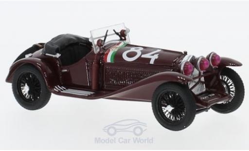 Alfa Romeo 1750 1/43 Brumm GS RHD No.84 Mille Miglia 1930 T. Nuvolari/G-B.Guidotti modellautos