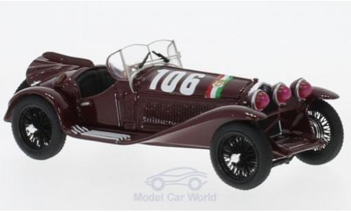 Alfa Romeo 2300 1/43 Brumm No.106 Mille Miglia 1932 B.Boracchini/A.Bignami modellautos