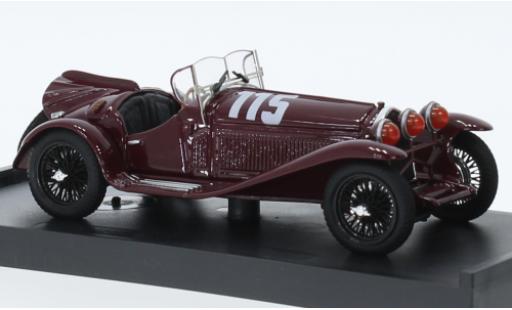 Modellautos Alfa Romeo 8C 1/43 Brumm 2300 RHD No.115 Mille Miglia 1932 Alfa Romeo 8C 1/43 Brumm 2300 RHD No.115 Mille Miglia 1932 modellautos