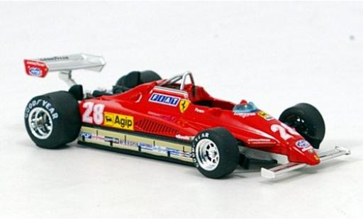 Modellautos Ferrari 126 1/43 Brumm C2 Turbo No.28 formule 1 GP San Marino 1982 Ferrari 126 1/43 Brumm C2 Turbo No.28 formule 1 GP San Marino 1982 modellautos
