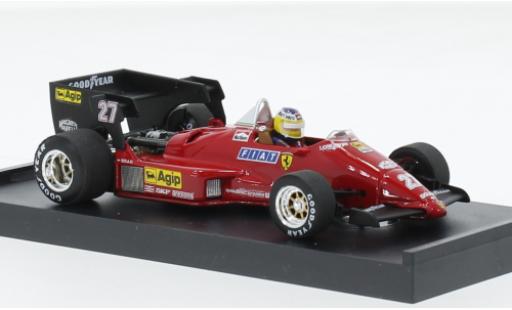 Modellautos Ferrari 126 1/43 Brumm C4 turbo No.27 formule 1 GP Belgique 1984 Ferrari 126 1/43 Brumm C4 turbo No.27 formule 1 GP Belgique 1984 modellautos
